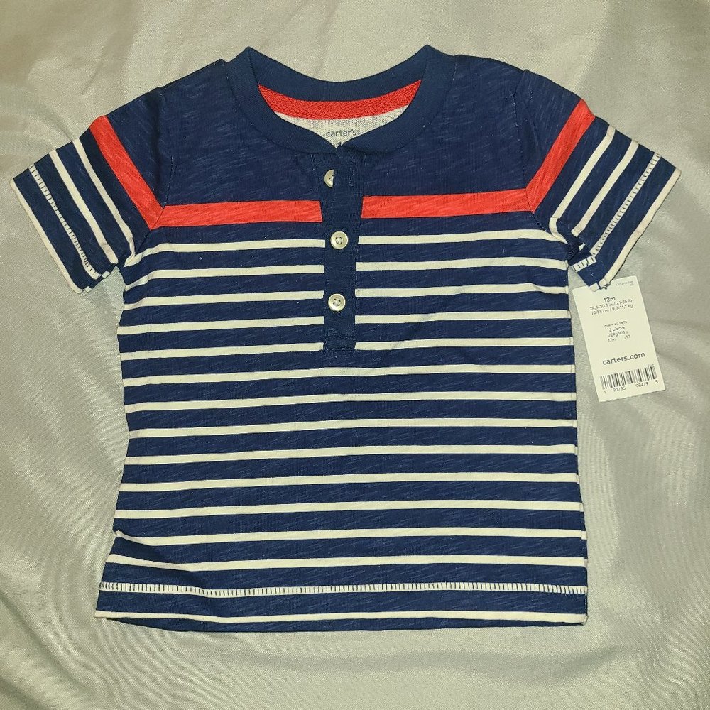 Boys short sleeved shirt and shorts set
